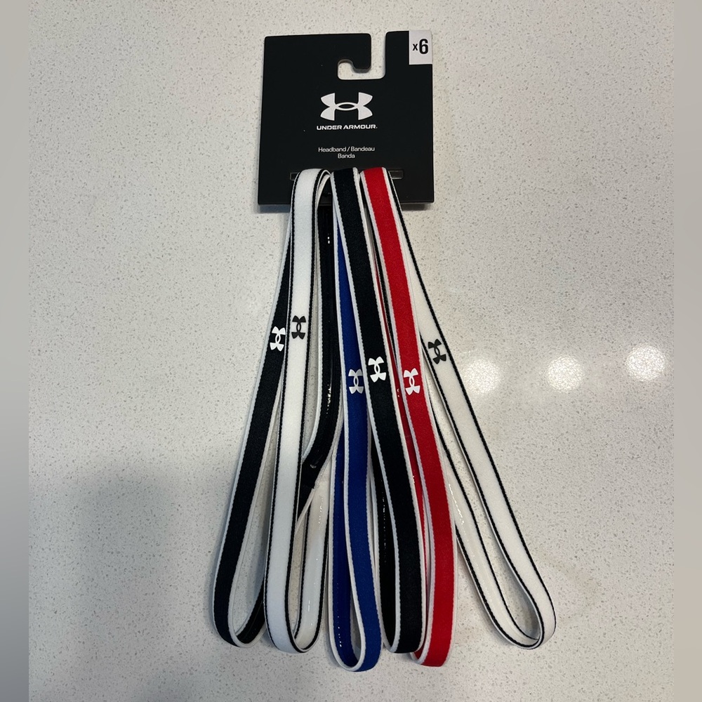 Under Armour Multi-Color Headband Collection 6pk